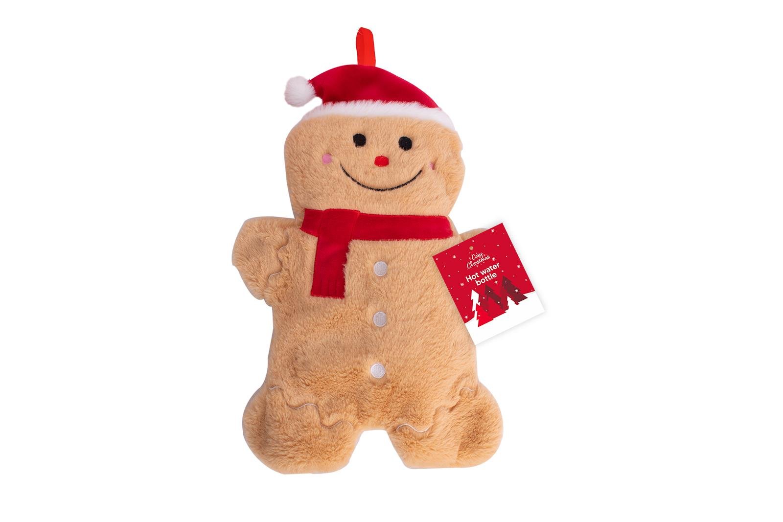 GINGERBREAD HOT WATER BOTTLE