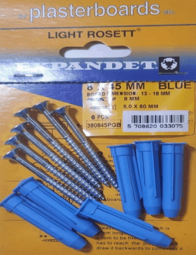 Light Rosett 8x45 with screw