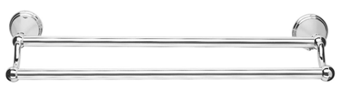 Croydex Westminster Double Towel Rail Chrome