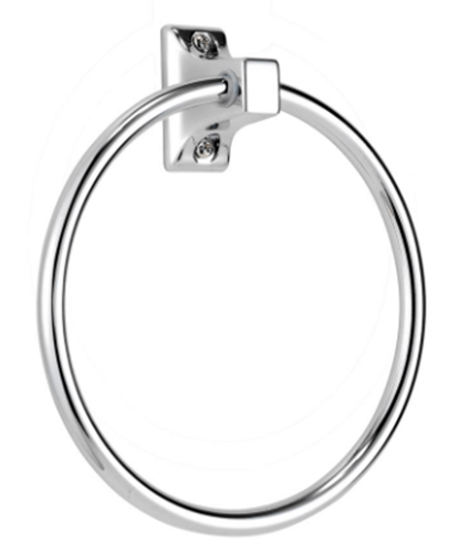 Croydex Sutton Towel Ring Chrome