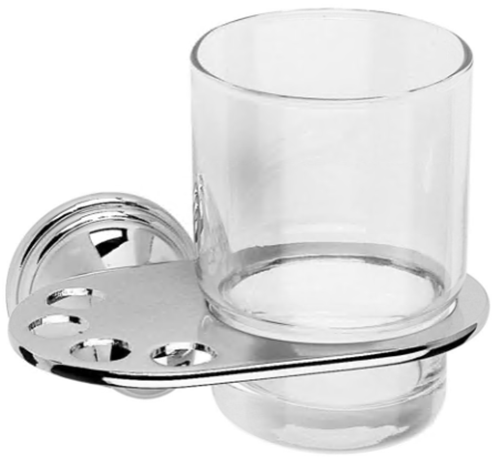 Croydex Westminster Tumbler & Holder Chrome