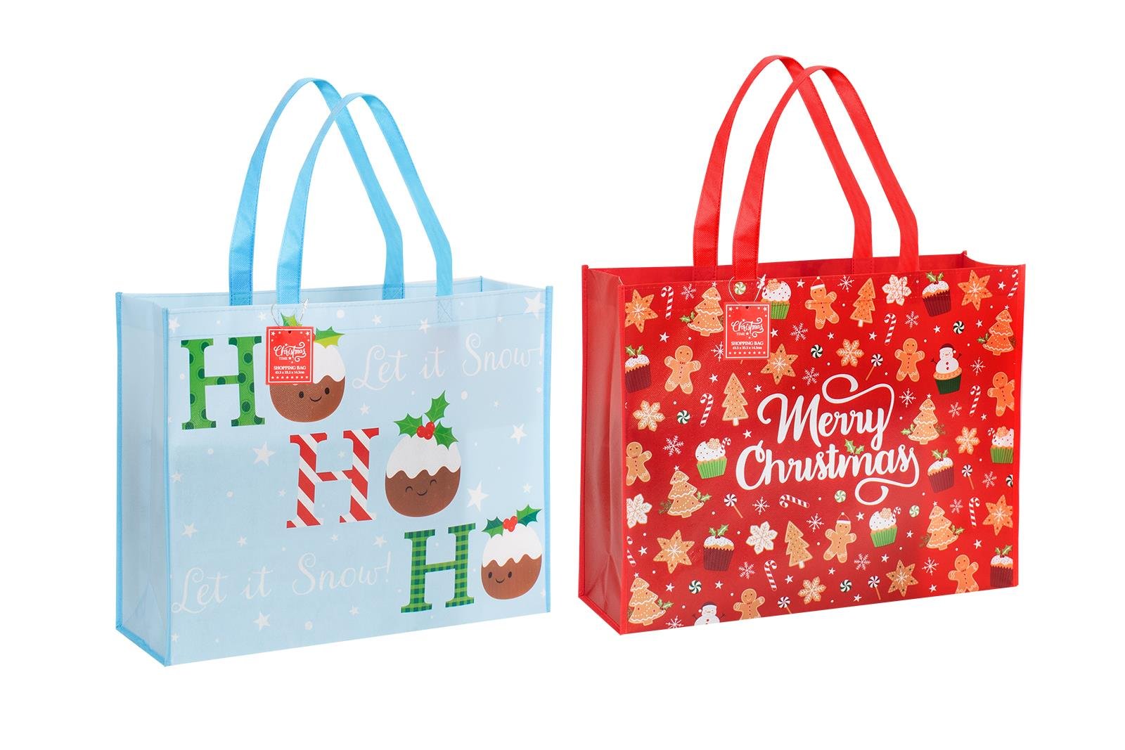 CHRISTMAS GIFT BAGS 2 ASST