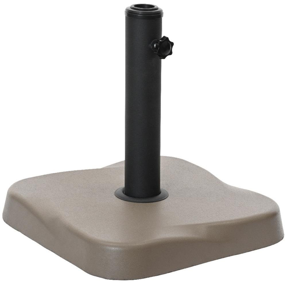 CONCRETE PARASOL BASE TAUPE 20KG 300951