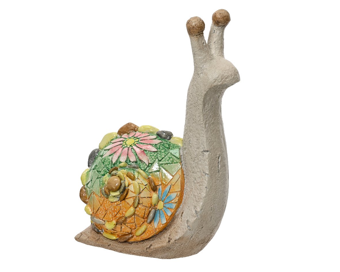 MULTI SNAIL POLYMAGNESIUM SNAIL MOSAIC 40.5CM